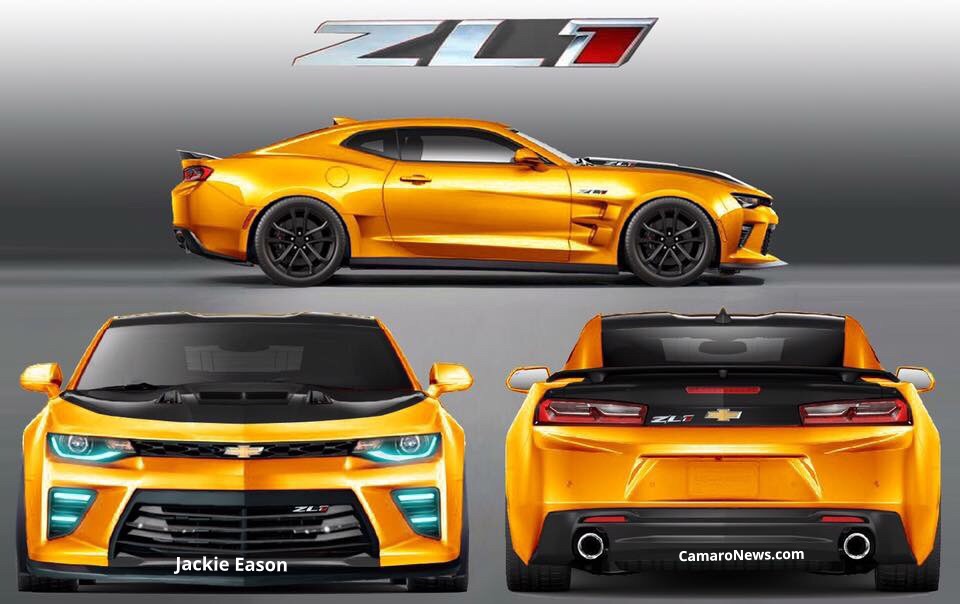 Сумасшедший Chevrolet Camaro ZL1 - соперник Hellcat